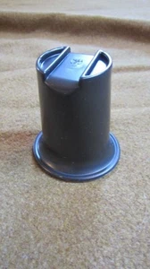 WWII ALEMÁN HEER WAFFEN LUFTWAFFE M31 .7 LITROS TAZA CANTIMPLORA PLÁSTICO NEGRO - Imagen 1 de 1