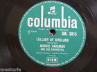 78rpm NORRIE PARAMOR lullaby of birdland / autumn concerto DB3815