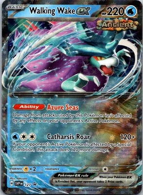 Walking Wake ex Promo SV: Scarlet & Violet Promo Cards 127 NM - Image 1 of 2