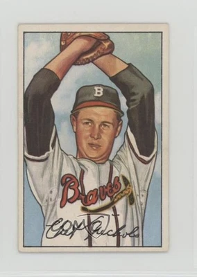 1952 Bowman Chet Nichols #120 Rookie RC - Image 1 of 2