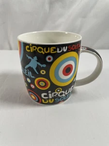 CIRQUE DU SOLEIL 12 fl. oz. Coffee Mug Cup Circle Multi-Color Bullseye #4 - Picture 1 of 6