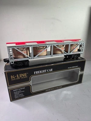 K_LINE K-90012 Keokuk Canning Company Vat Car +++++ BRAND NEW +++++ OB +++++ - Image 1 of 4