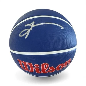 Allen Iverson autographed Signed Wilson Basketball JSA Witnessed - Picture 1 of 3