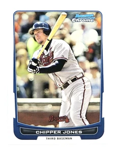 2012 Bowman Chrome Chipper Jones Atlanta Braves #34 - Picture 1 of 2