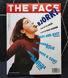 Björk - THE FACE Magazin 11/1993 - UK Bjork Cover - Lee Evans, Madonna - Bild 1 von 1