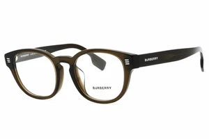 BURBERRY BE2382D 3010 Eyeglasses Transparent Green Frame 49mm - Picture 1 of 4