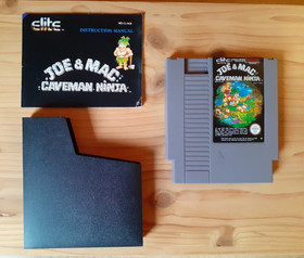 Joe & Mac - Caveman Ninja (NES) (deutsch) (mit Anleitung + Schuber)