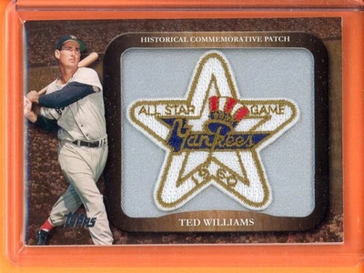 Ted Williams Legends Commemorative Patch 2009 Topps #LPR-22 - Image 1 of 2