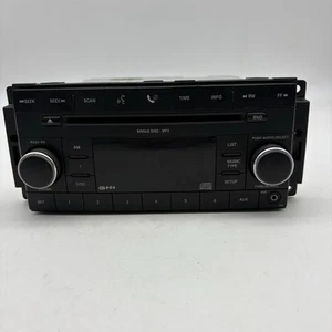 2008-2013 Chrysler Dodge Jeep CD MP3 AUX Radio Player P05064411AD OEM - Picture 1 of 10