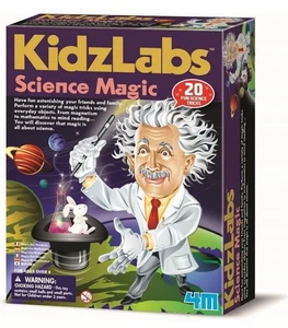 Science Magic Kit is it Magie oder Wissenschaft 20 lustige Wissenschaftstricks von Kidz Labs 4M - Bild 1 von 5