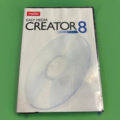 Roxio Easy Media Creator Suite 8.0 new sealed (223300DIR REV B) USA Brand New! - Image 1 of 4