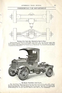 1918 Report Rennoc Truck, Reed & Glaser Truck Axles, Crescent Electric Truck - Picture 1 of 2