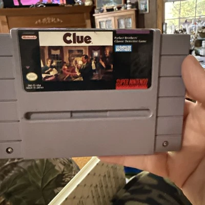Clue Game Only(Super Nintendo Entertainment System, 1992) Cartridge Only - Image 1 of 4