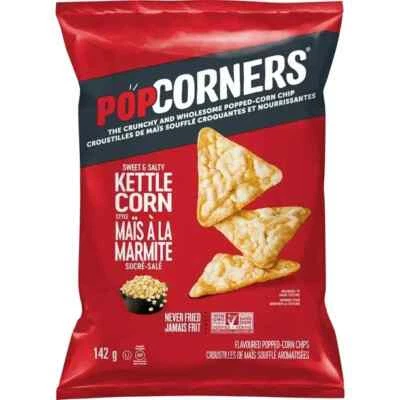 6 Bags of PopCorners Sweet & Salty Flavored Kettle Popped-Corn Chips, 142 g Each - Image 1 of 2