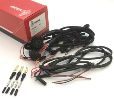 GENUINE LUCAS MAIN WIRING HARNESS LOOM for BSA BANTAM D7 (1963-66) WIPAC S3536 — 第 1/1 张图片