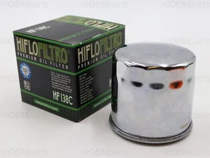 HiFlo Chrome Oil Filter SUZUKI SV 650 (2016-2022) - Picture 1 of 2