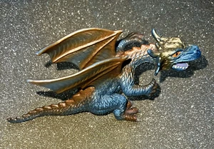 Elite Dragon Figure Toy Silver Toymajor 2006 Fantasy Creature Monster - Picture 1 of 12