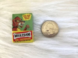2020 Wacky Packages 3D puny Mini Collectible - Milk Foam - Picture 1 of 1