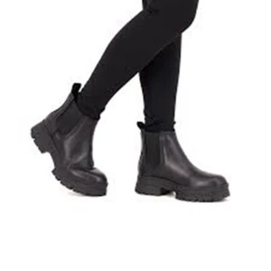 Nueva bota UGG Australian para mujer de cuero negro Ashton Chelsea talla 9,5 - Imagen 1 de 5
