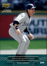 2005 Upper Deck First Pitch Seattle Mariners Baseball Card #177 Edgar Martinez