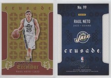 2015-16 Panini Excalibur Crusade Red /149 Raul Neto #99 Rookie RC