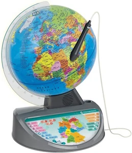 Clementoni Kinder Lern Globus EDUCATION interaktiver Leucht Bogen Globus - Bild 1 von 4