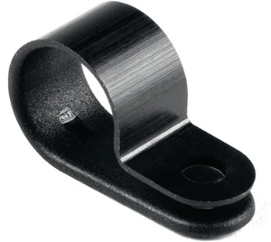 CABLE P-CLIPS TO HOLD UP TUBING,CABLE, 6,8,10,12,16,19,25MM PACK OF 35 MIXED UV - Picture 1 of 2