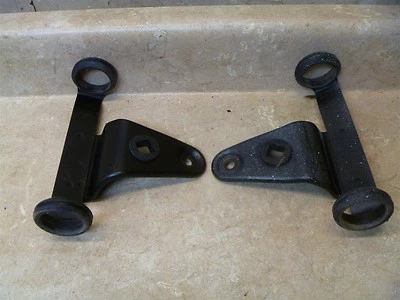 Soportes de montaje de faros de horquilla usados Suzuki 550 GS GS550-E 1978 #SB12 vintage Foto 1 de 4