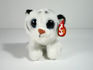 Tundra la tigre bianca di Ty berretto originale bambini velluto con etichette - Foto 1 di 7