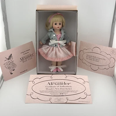 Madame Alexander "Wendy's New Jean Jacket" MADC 首映午餐 2007 LE /400 — 第 1/4 张图片
