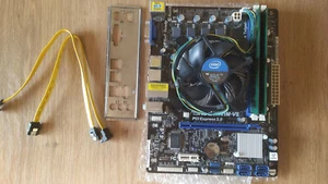 ASRock H61M-VS mATX LGA 1155 Intel G2120 8GB RAM - Bundle - Bild 1 von 3