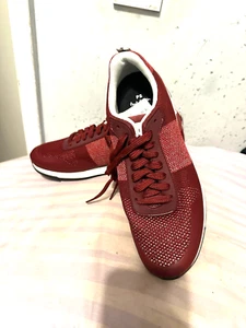 Auténticas zapatillas con cordones de mezcla borgoña rápida de Paul Smith para hombre - Imagen 1 de 6