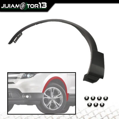 Fits For Ford Explorer 2011-2015 Front Left Fender Flare Wheel Well Arch Molding - Image 1 of 4