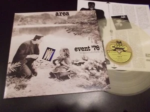 Area "Event '76" LP clear g/f inner Sony Music – 19439885751 Europe 2021 - Imagen 1 de 1