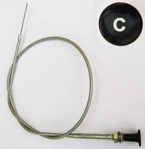 Choke Cable for Austin Healey Frogeye Sprite Mk1, Austin A30 & A35, 2A2086 - Picture 1 of 1