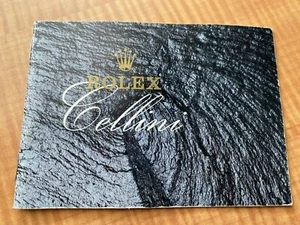 Vintage ROLEX "Cellini" Booklet 1.1989 English USA - NOS - Picture 1 of 5