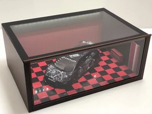 1/18 1:18 SCALE DIORAMA GARAGE DISPLAY ACRYLIC CASE W/ LED LIGHT MADE IN JAPAN ④ - Picture 1 of 11