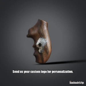 Customizable Ruger SP101 Compatible KSD Brand Walnut Grip - Picture 1 of 4