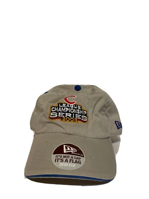 NEW Vintage 2003 New Era Chicago Cubs League Championship Series Hat - Image 1 of 4