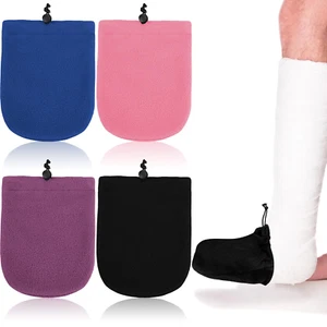 4 Pack Foot Cast Toe Cover Socks Soft Warm Cast Toe Protector Cast Toe - Picture 1 of 16