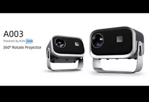 Mini Projektor AUN A003 Beamer 4K WIFI Smart TV SNYC, home cinema and on the go - Bild 1 von 18