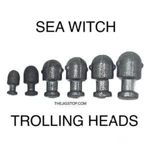 SEA WITCH TROLLING HEADS 1/8OZ TO 1OZ 10PACK WAHOO - Picture 1 of 1