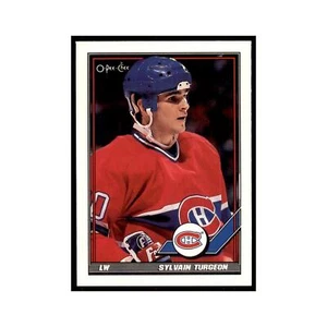 Sylvain Turgeon 1991 O-Pee-Chee #231 Montreal Canadiens Hockey Card NM - Picture 1 of 3