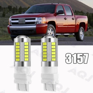 For 2000-2007 Daytime Silverado White 1500 Bulb Chevy Light Running 3157  LED - Imagen 1 de 9
