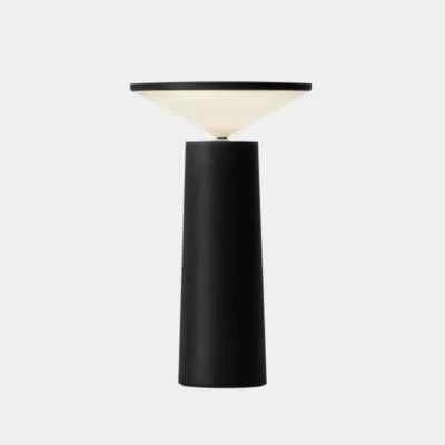 Bover Cocktail Cordless Table LED Lamp Matte Black 4 Step Dimmer Francesc Vilaro - Image 1 of 4
