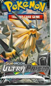 Pokémon Sun & Moon Ultra Prism 2018 *** Booster vacío - sin cartas - Imagen 1 de 2