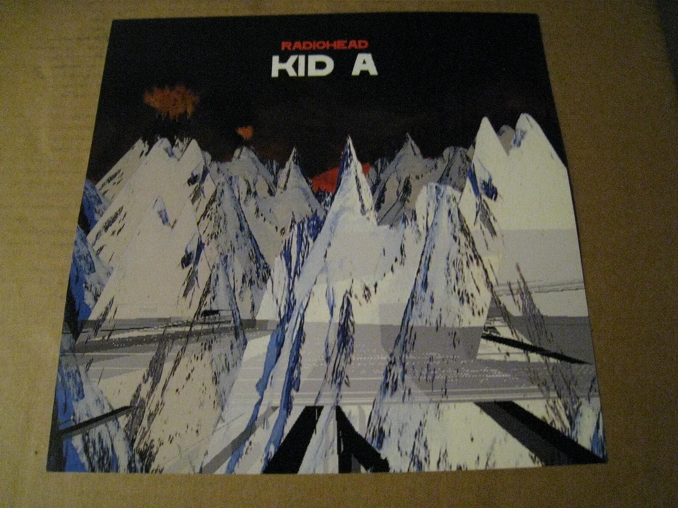 Radiohead Poster Flat Kid A Two 2 Sided - Image 1 of 2
