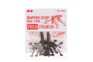 Peco SL-340 Stromlinien-Pufferschiene Typ Spur N - Bild 1 von 1