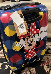  % Disney Minnie Mouse Spinner Koffer Handtragekabine Größe blau/multi - Bild 1 von 7