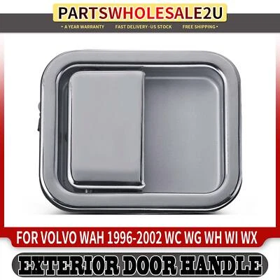 Maçaneta externa dianteira direita cromada para Volvo WAH 1996-2002 WC WG WX WH WI - Imagem 1 de 4